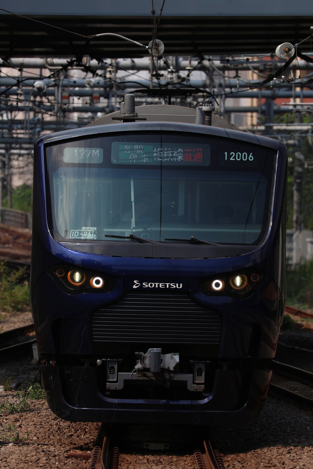 相模鉄道 かしわ台車両センター 12000系 12106F