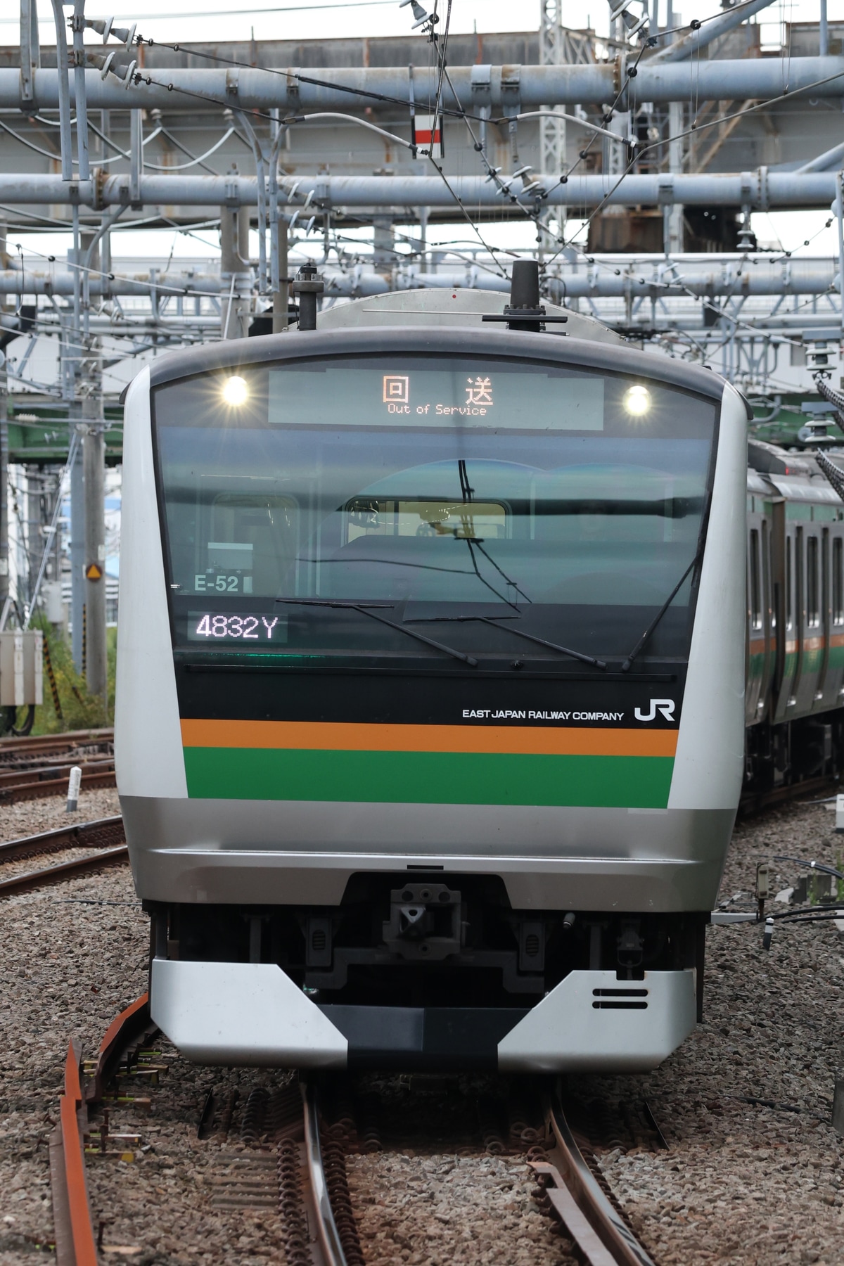 JR東日本 国府津車両センター E233系 コツE-52編成