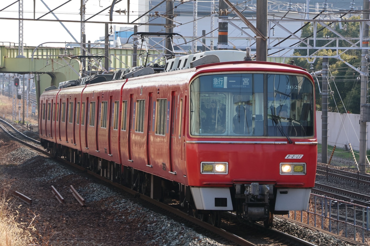 名古屋鉄道 舞木検査場 3500系 3528F