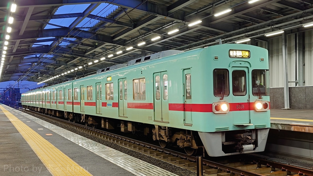 西日本鉄道 筑紫車両基地 6000形 6055編成