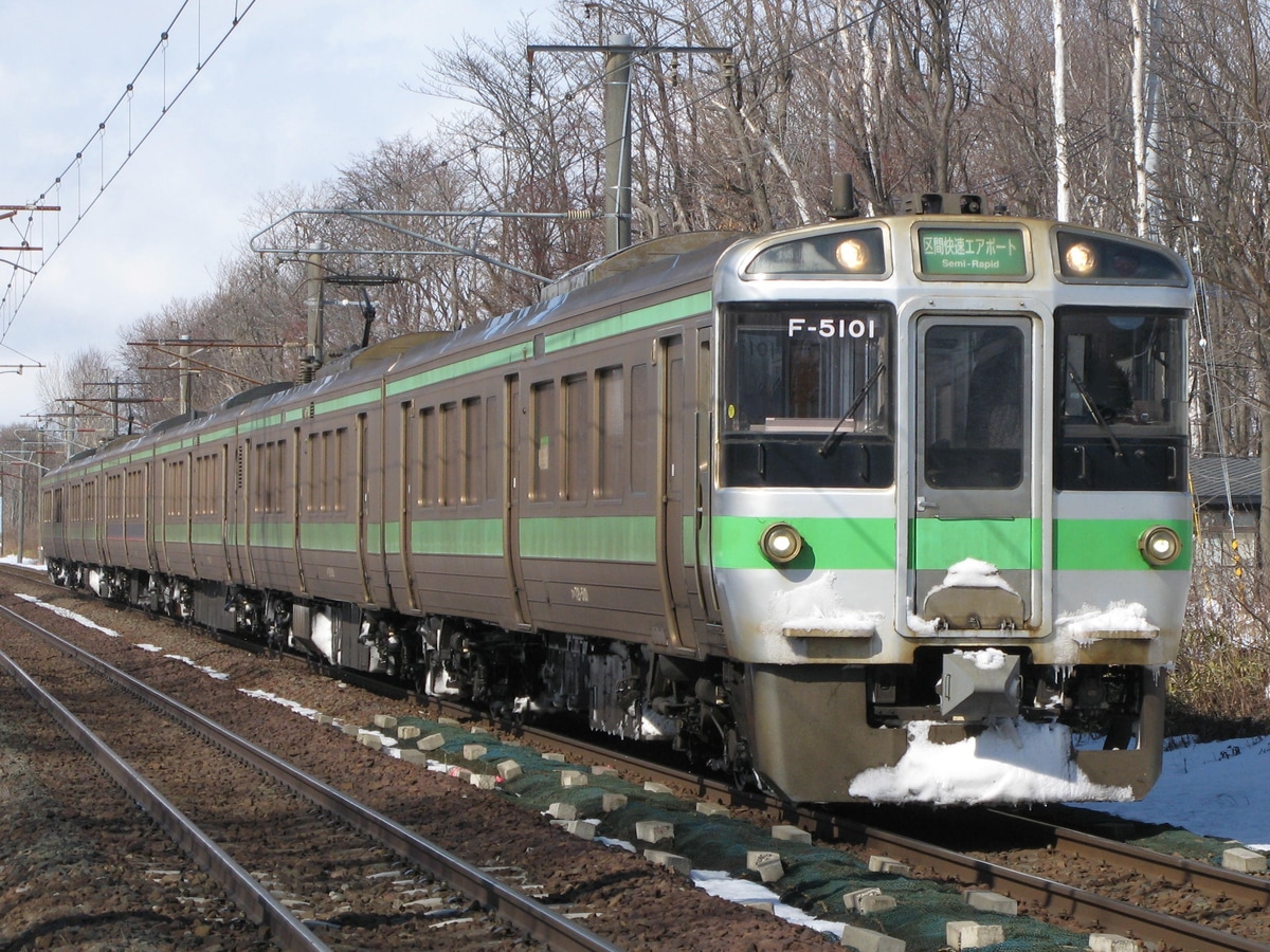 JR北海道 札幌運転所 721系 F-5101