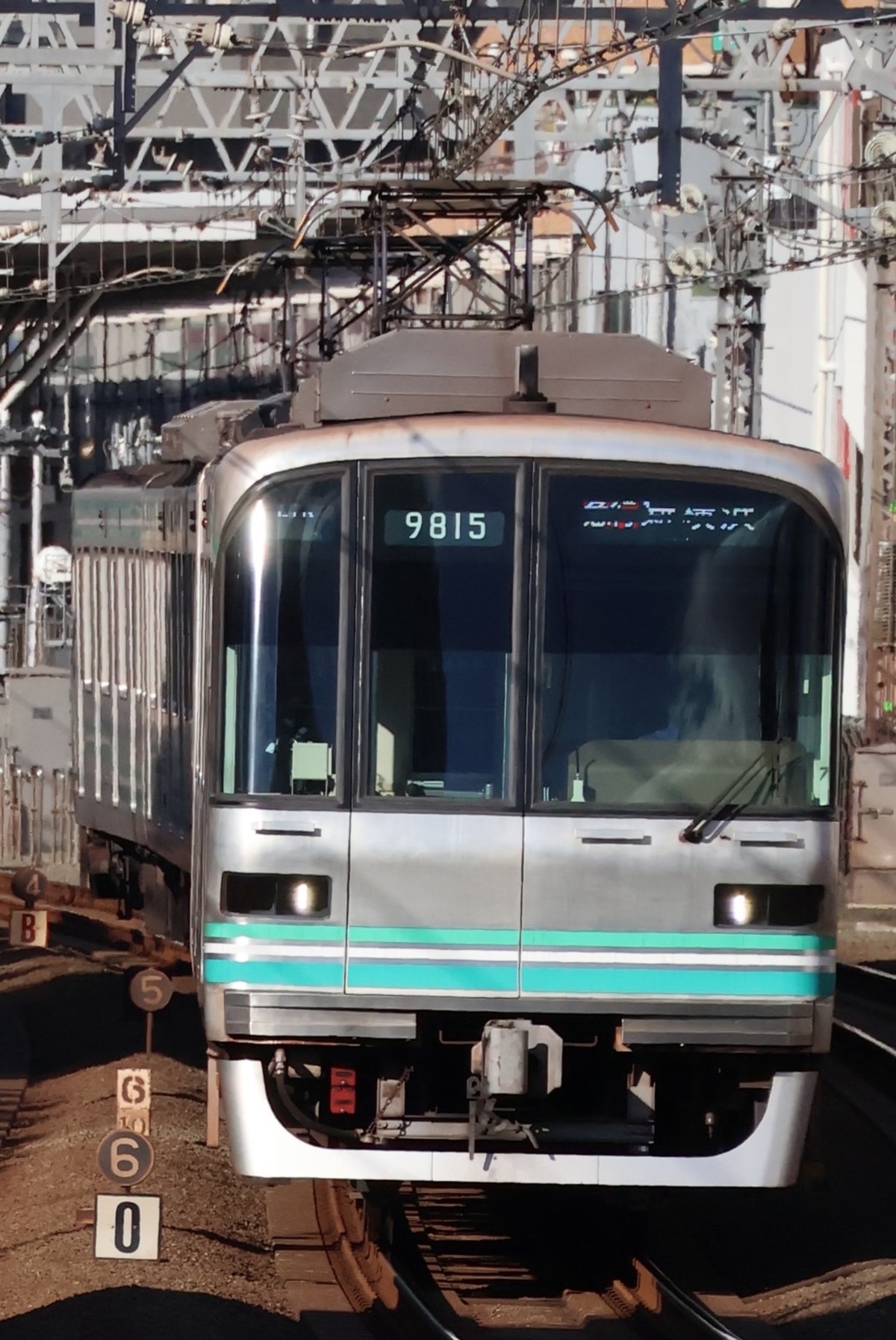 東京メトロ 王子検車区千住工場 9000系 9115f