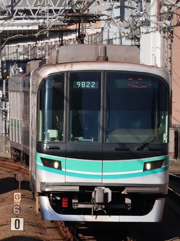 東京メトロ 王子検車区千住工場 9000系 9122f