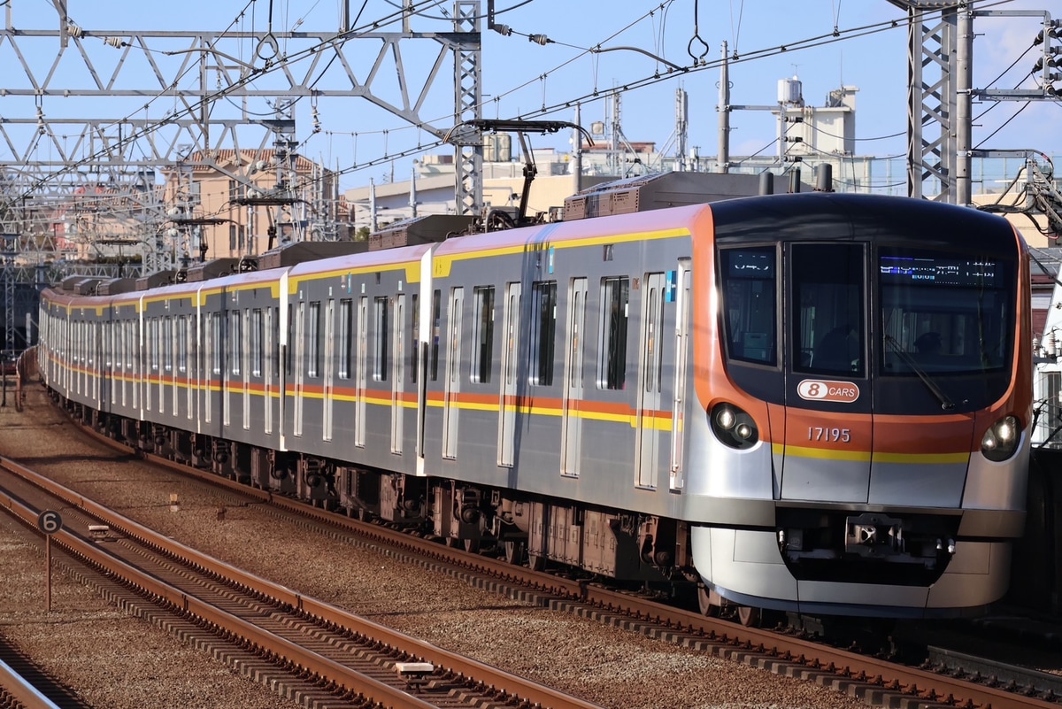 東京メトロ 和光検車区 17000系 17195f