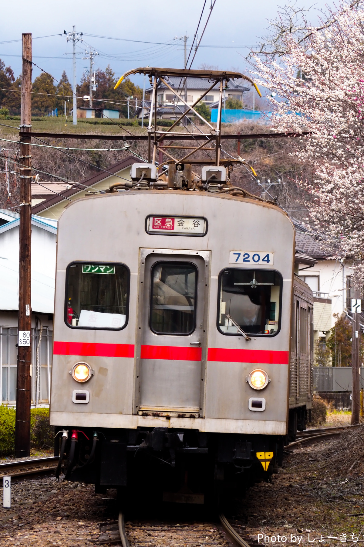 大井川鐵道 新金谷車両区 7200系 モハ7204