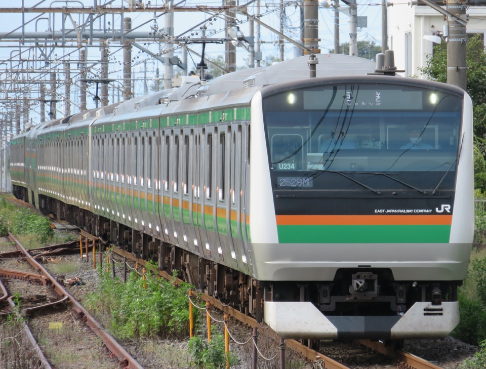 JR東E233系ヤマU234編成<br class="br-sp" />(U234編成)の写真