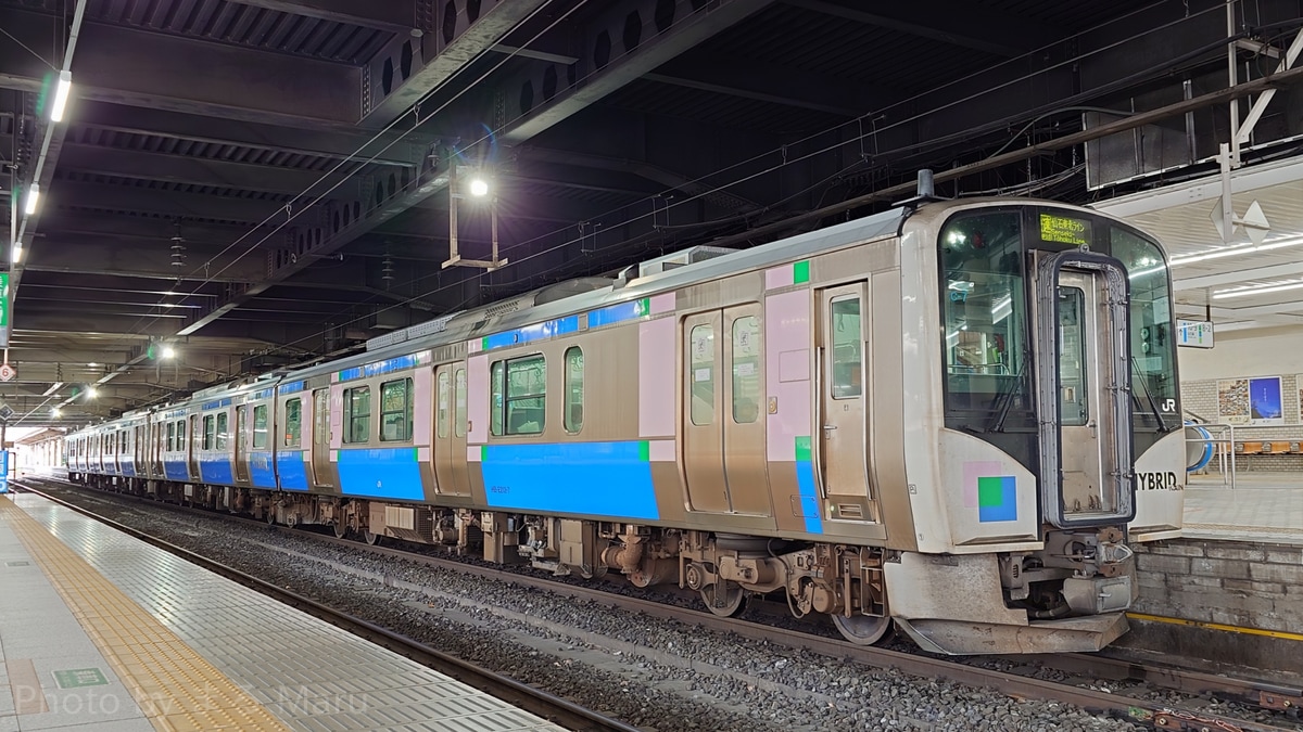 JR東日本 小牛田運輸区 HB-E210系 C-7編成