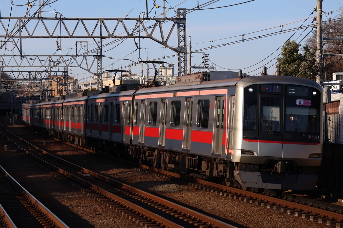 東急電鉄 元住吉検車区 5000系 5121F