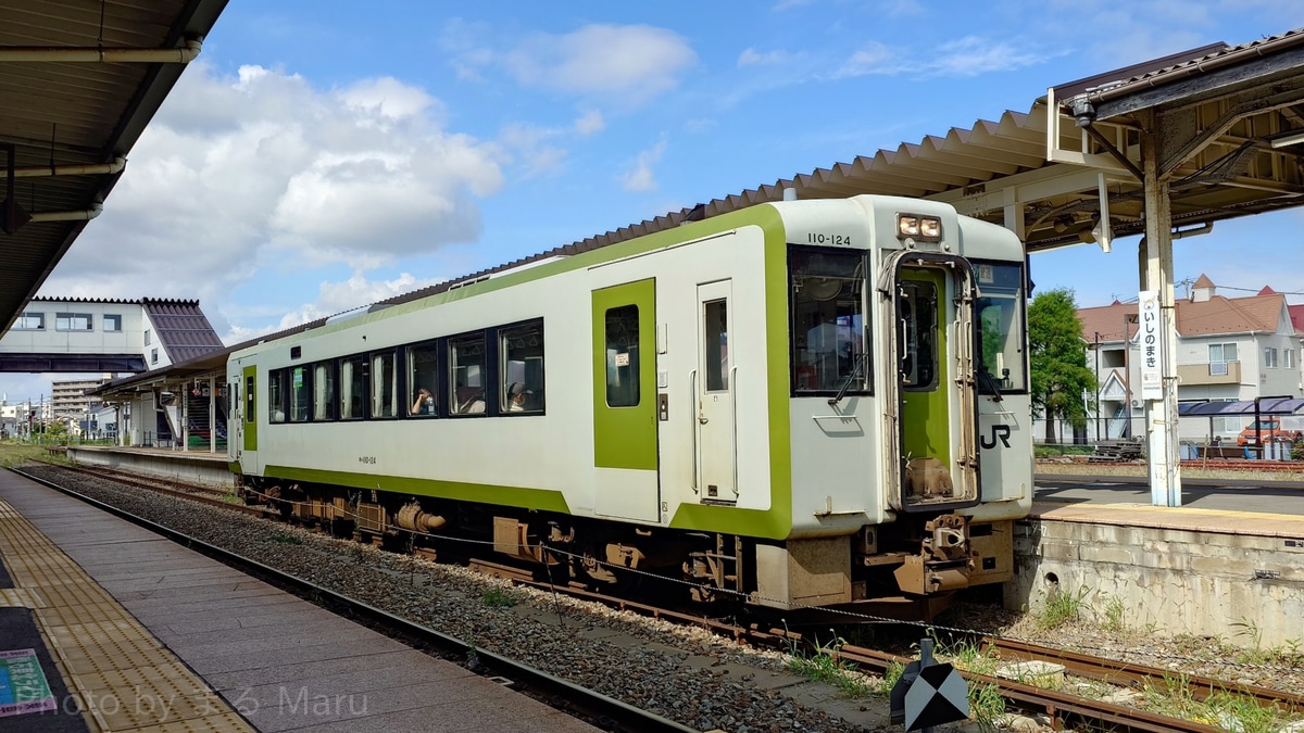 JR東日本 小牛田運輸区 キハ110系 キハ110-124