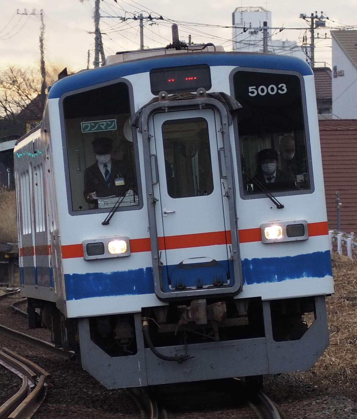 関東鉄道 水海道車両基地 キハ5000形 キハ5003