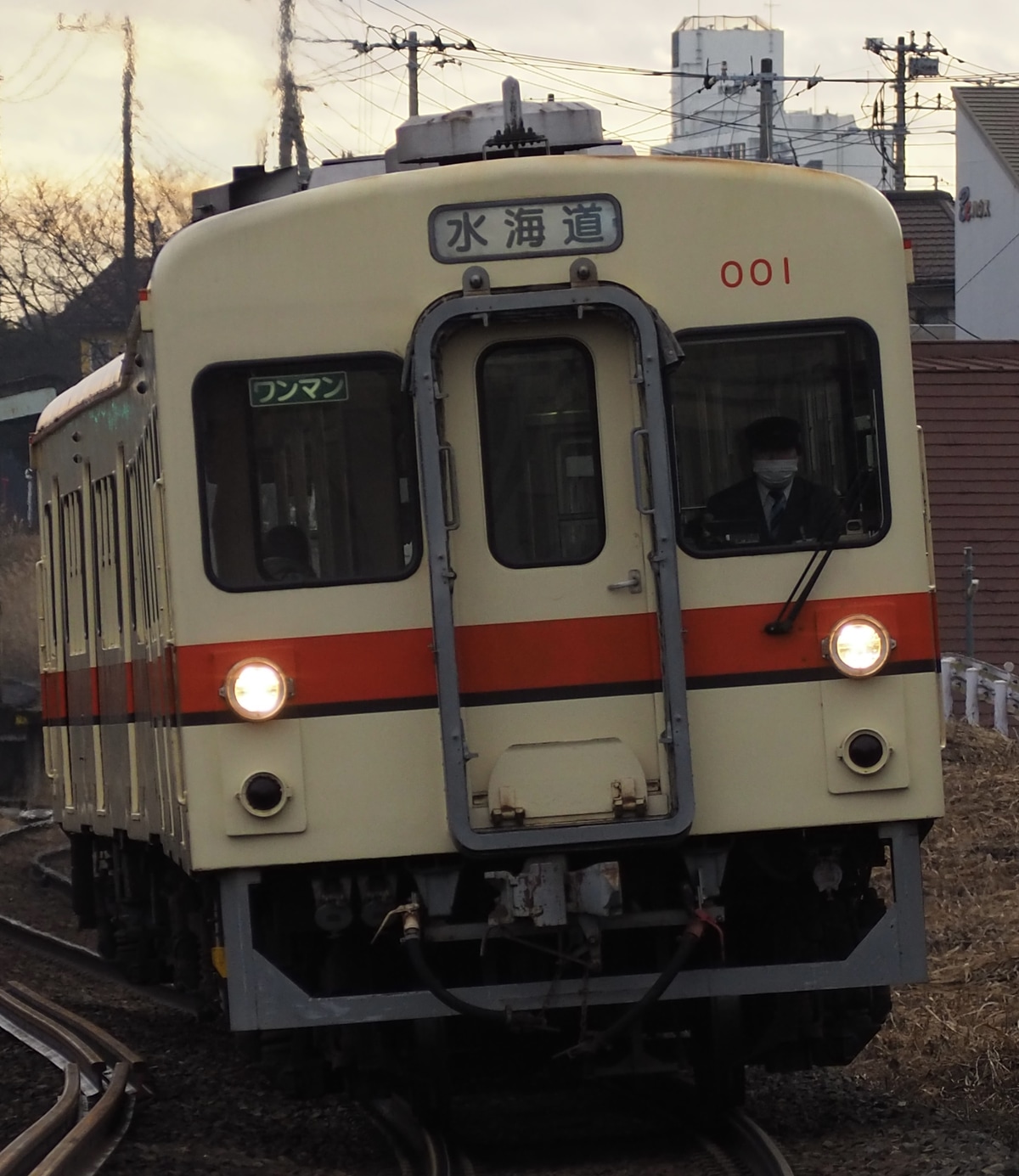 関東鉄道 水海道車両基地 キハ0形 キハ001