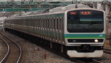 JR東日本 松戸車両センター本区 E231系 マト110編成