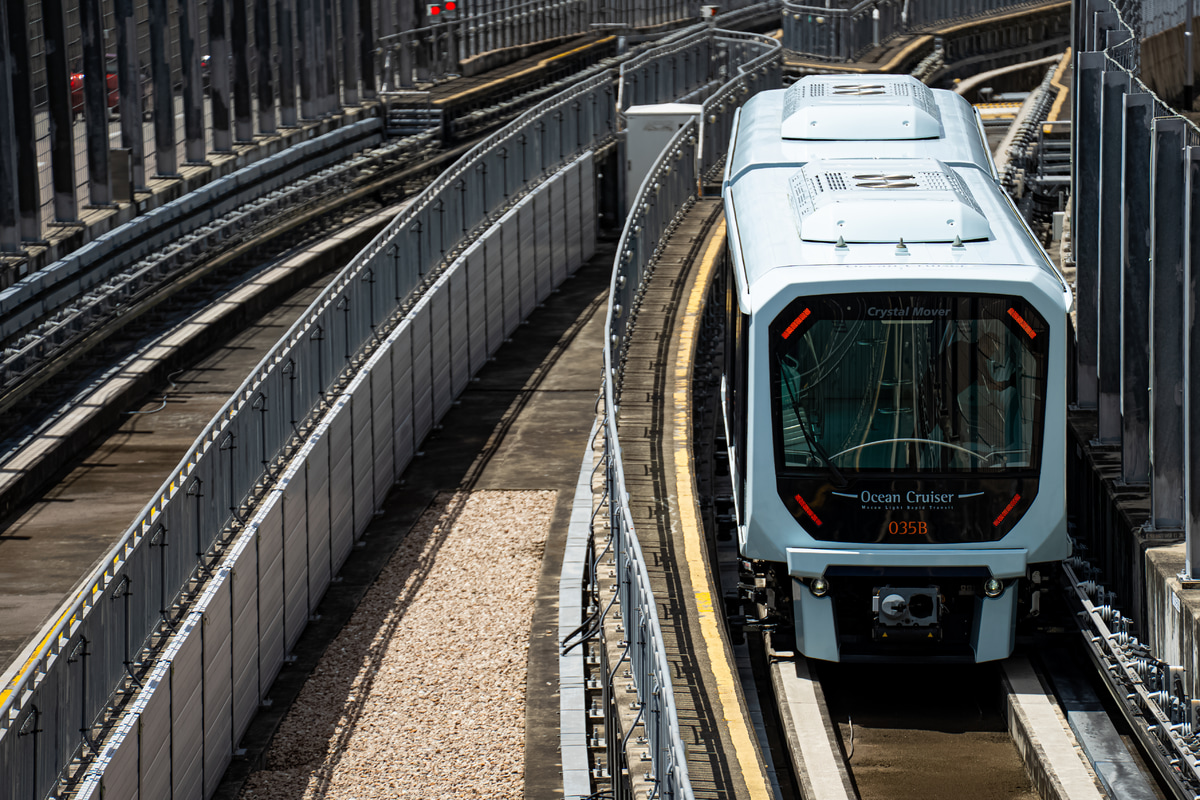 澳門軽軌鉄路 氹仔輕軌車廠 濱海巡航 035
