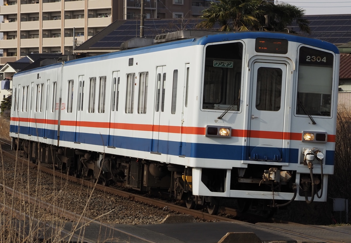 関東鉄道 水海道車両基地 キハ2300形 キハ2303