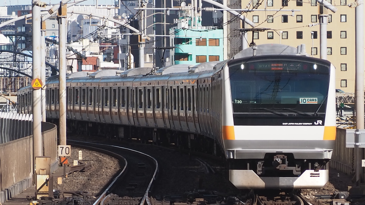 JR東日本 豊田車両センター本区 E233系 トタT30編成