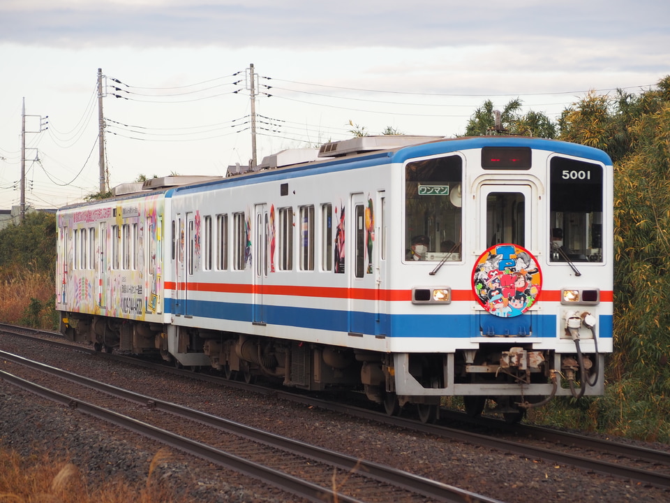 関鉄キハ5000形キハ5001の写真