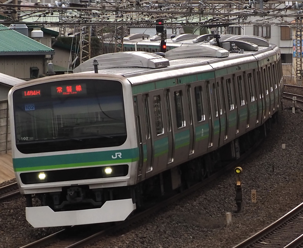 JR東日本 松戸車両センター本区 E231系 マト102編成