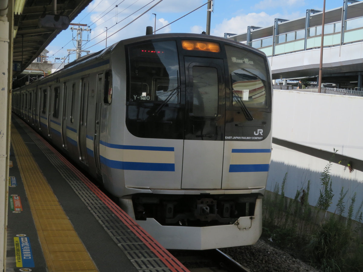 JR東日本 鎌倉車両センター本所 E217系 クラY-120編成