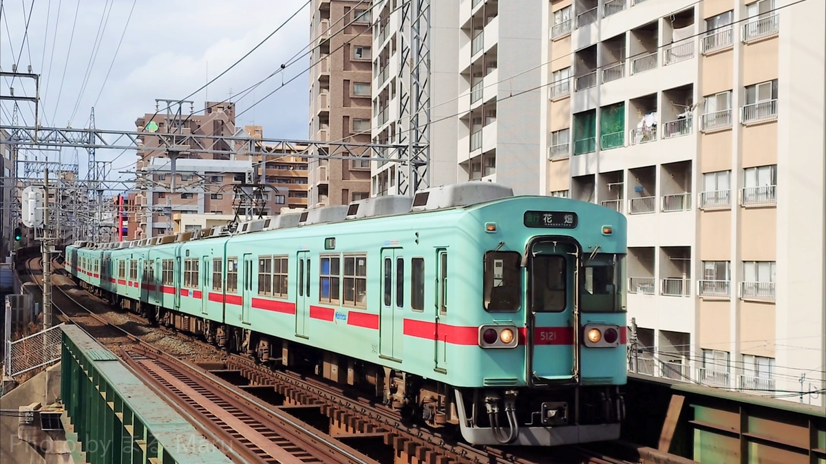 西日本鉄道 筑紫車両基地 5000形 5121編成