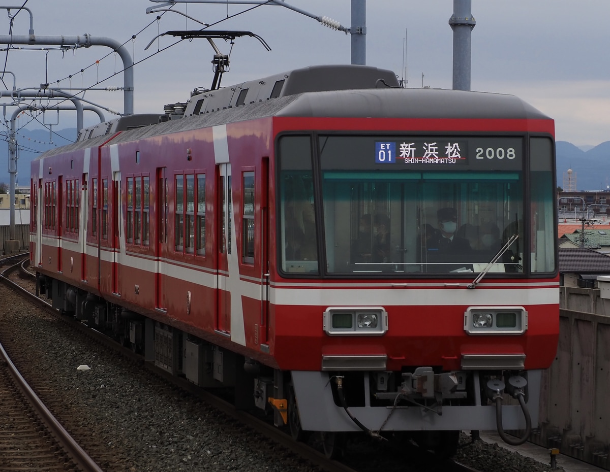 遠州鉄道 西鹿島工場 2000形 2008f