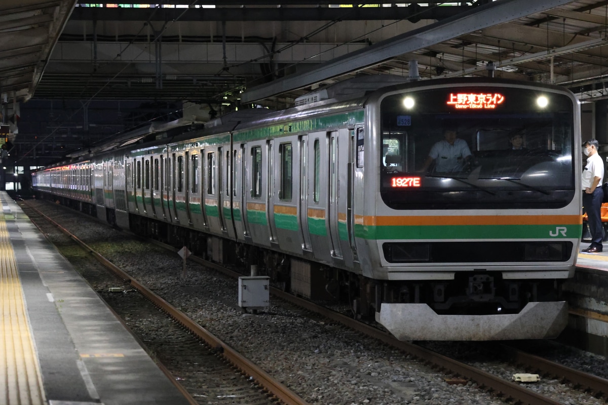 JR東日本 小山車両センター E231系 ヤマU528編成
