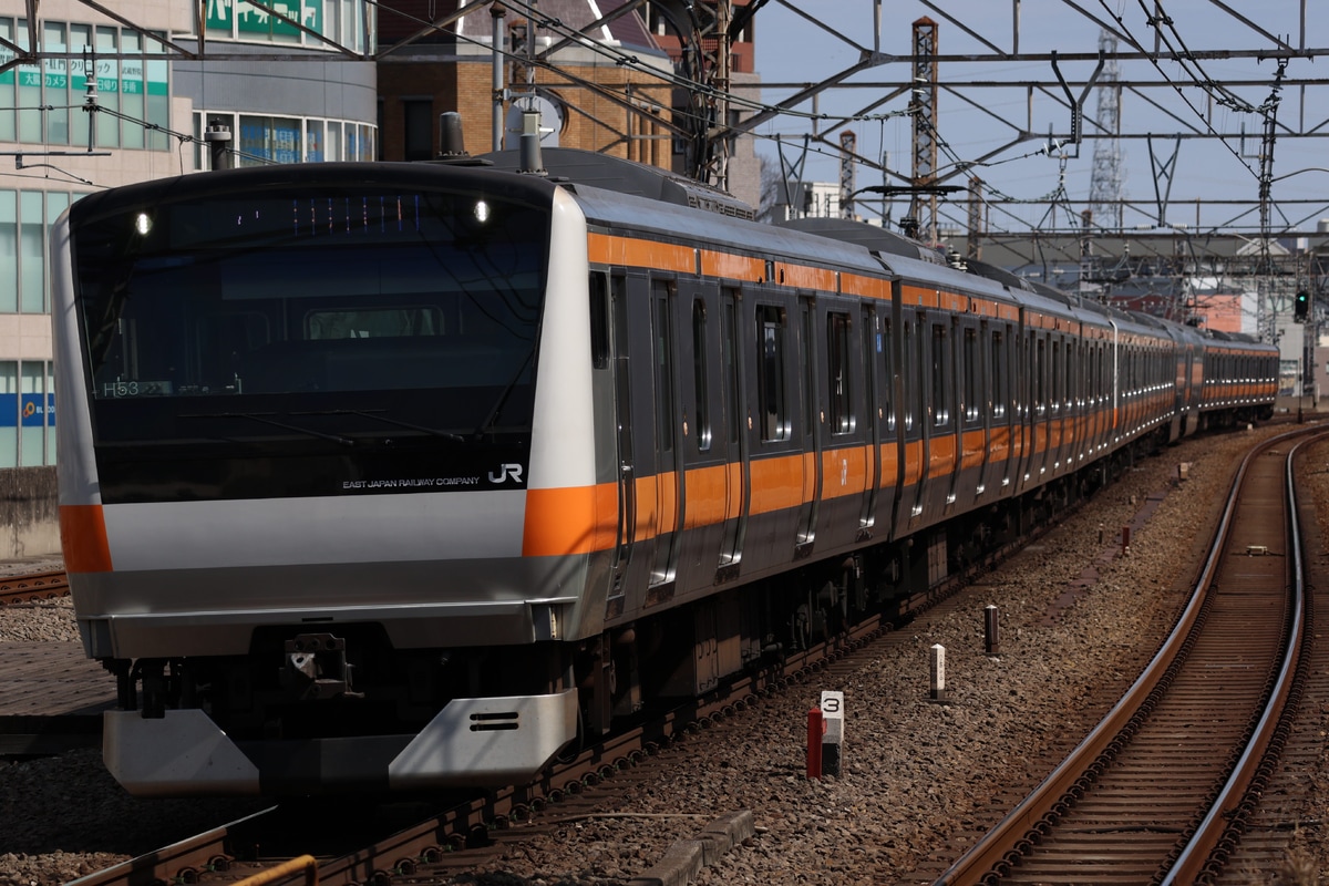 JR東日本 豊田車両センター本区 E233系 トタH53編成