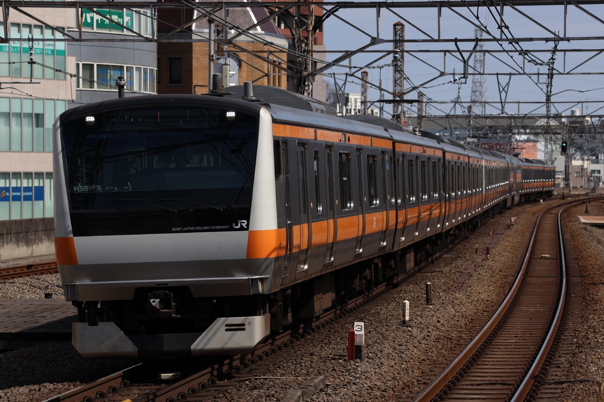 JR東日本 豊田車両センター本区 E233系 トタH58編成
