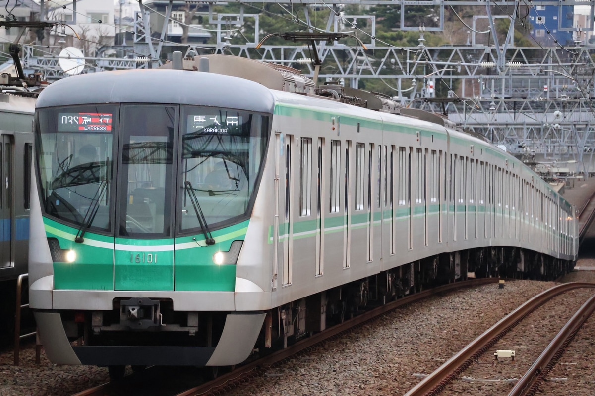 JR東日本 綾瀬検車区 16000系 16101f