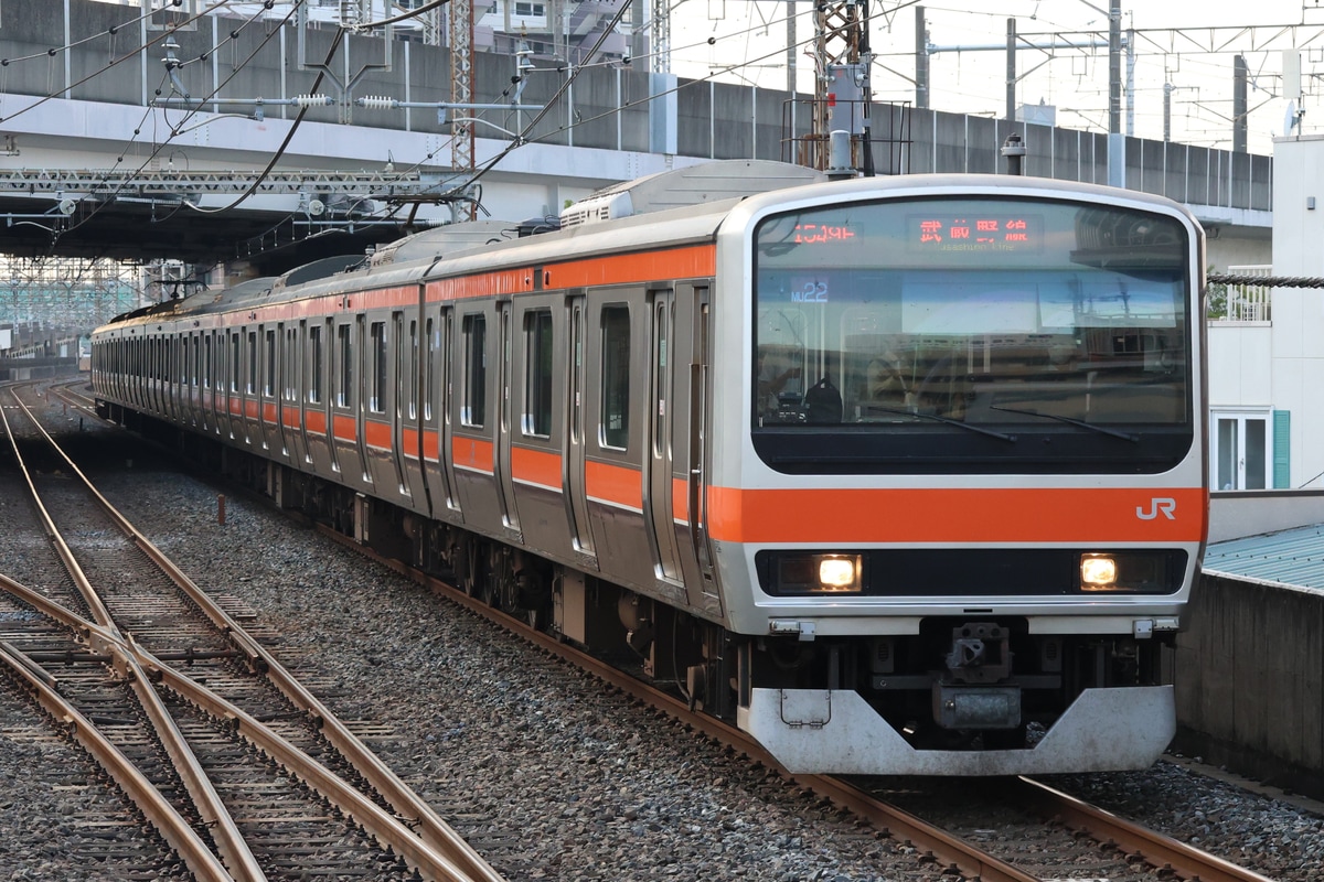 JR東日本 京葉車両センター E231系 ケヨMU22編成