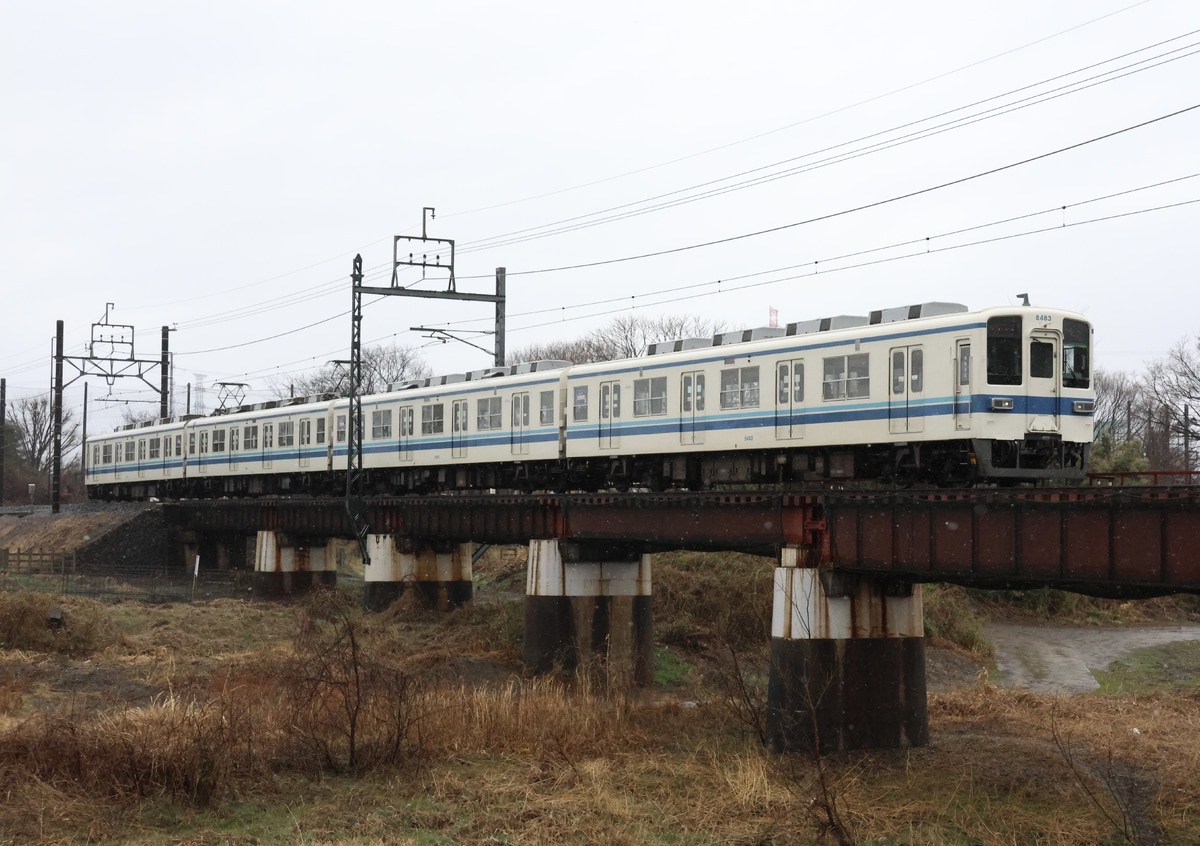 東武鉄道 森林公園検修区 8000型 