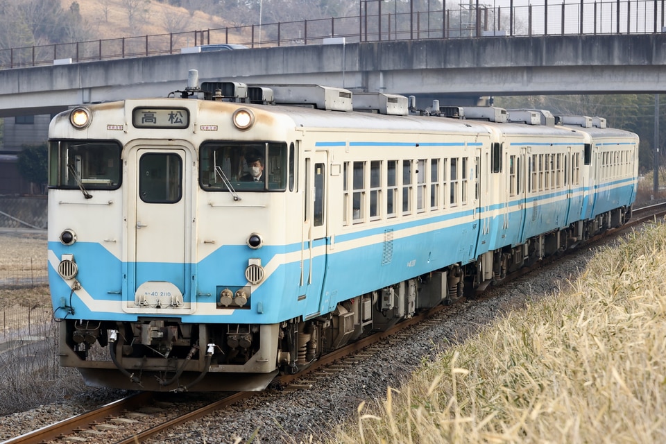 JR四キハ40形キハ40-2110の編成データ、編成表、ニュース、写真