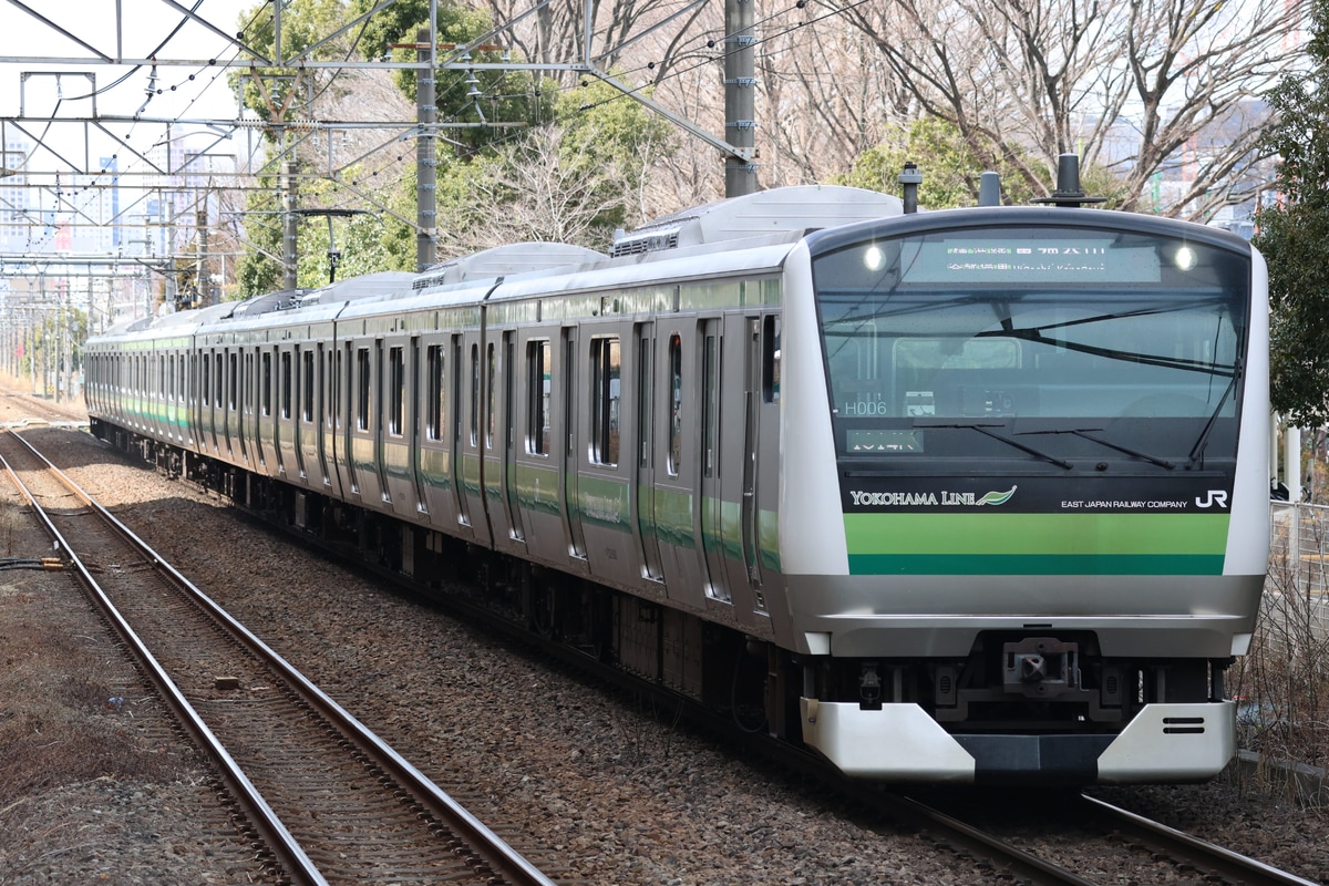 JR東日本 鎌倉車両センター本所 E233系 クラH006編成