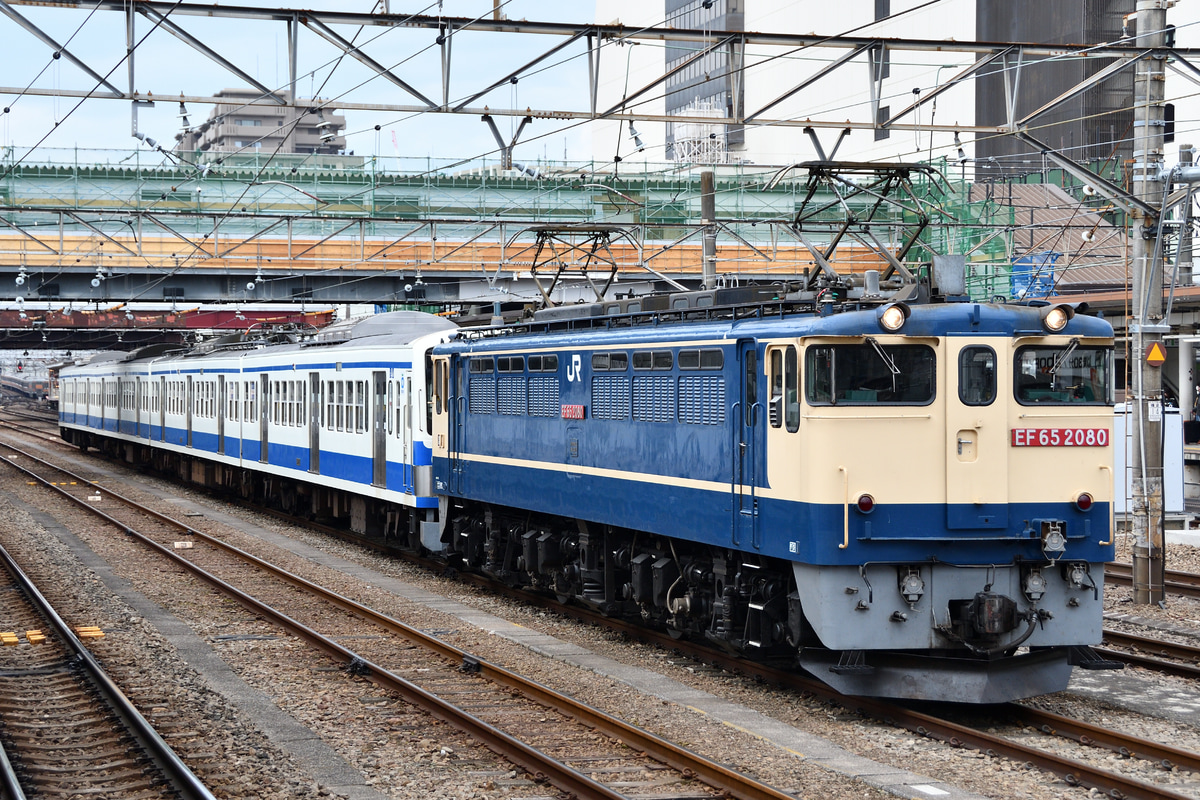 JR貨物 新鶴見機関区 EF65 2080