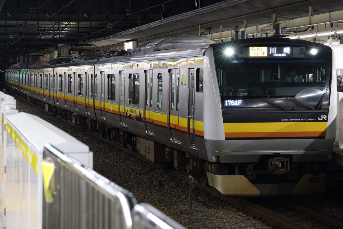 JR東日本 鎌倉車両センター中原支所 E233系 ナハN14編成