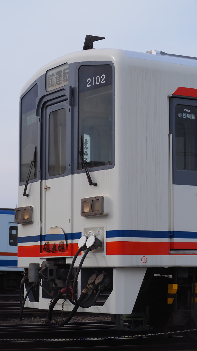 関東鉄道 水海道車両基地 キハ2100形 キハ2101