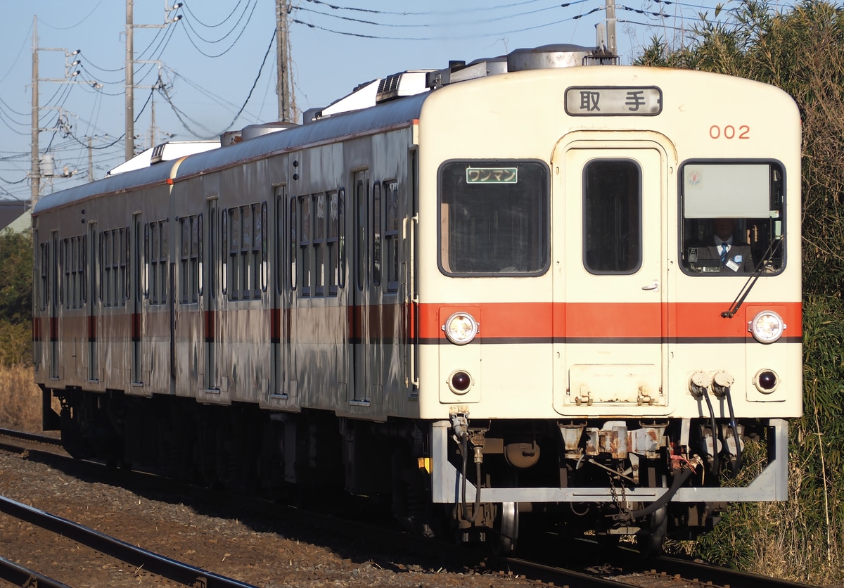 関東鉄道 水海道車両基地 キハ0形 キハ001