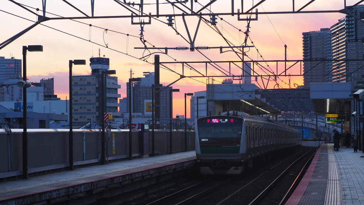 JR東日本 川越車両センター E233系 ハエ134編成