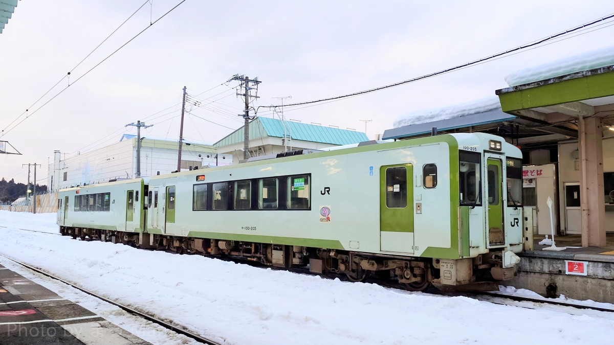 JR東日本 盛岡車両センター 八戸派出所 キハ100系 キハ100-205