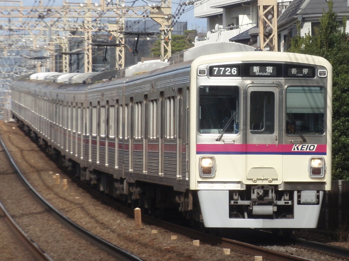 京王電鉄 若葉台検車区 7000系 7726F