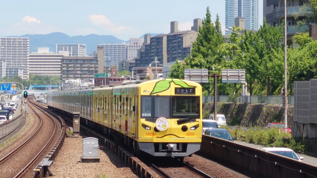 北大阪急行電鉄 桃山台車庫 9000形 9005編成