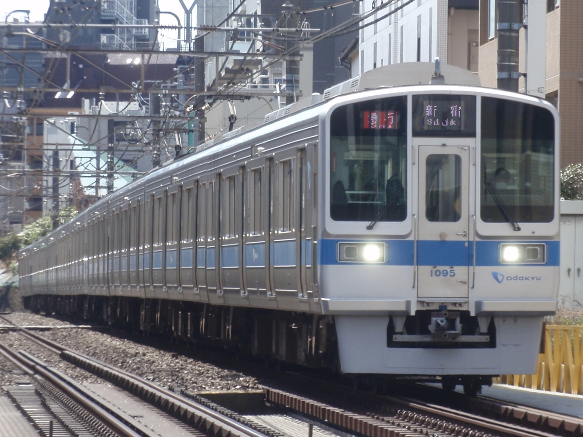 小田急電鉄 喜多見検車区 1000形 1095F