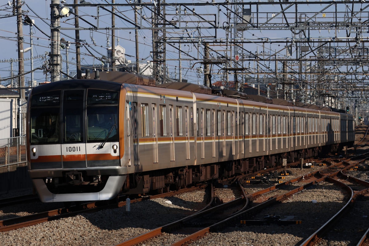 東京メトロ 和光検車区 10000系 10111F