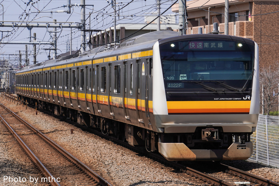 JR東E233系ナハN20編成<br class="br-sp" />(N20編成)(ナハN20)の写真