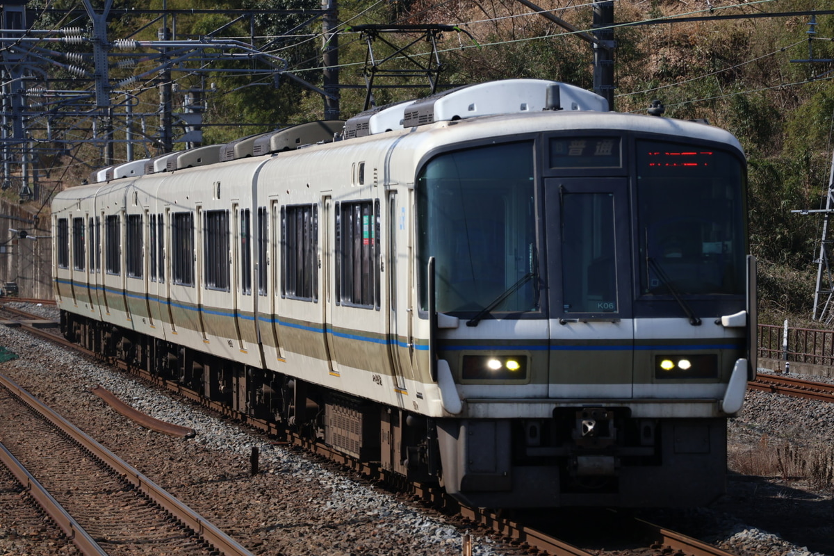 JR西日本 吹田総合車両所京都支所 221系 K06編成