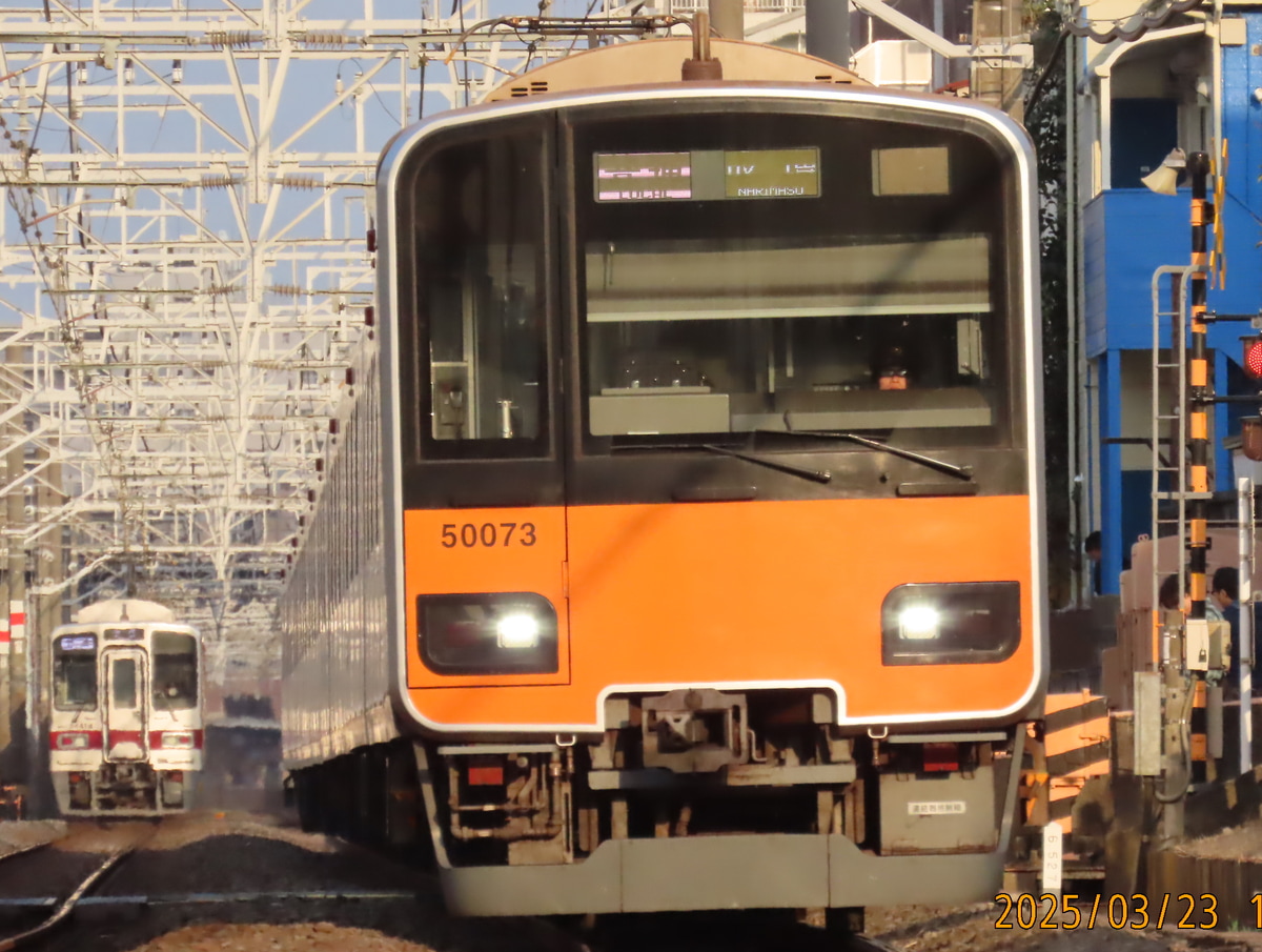 東武鉄道 森林公園検修区 50070型 51073F