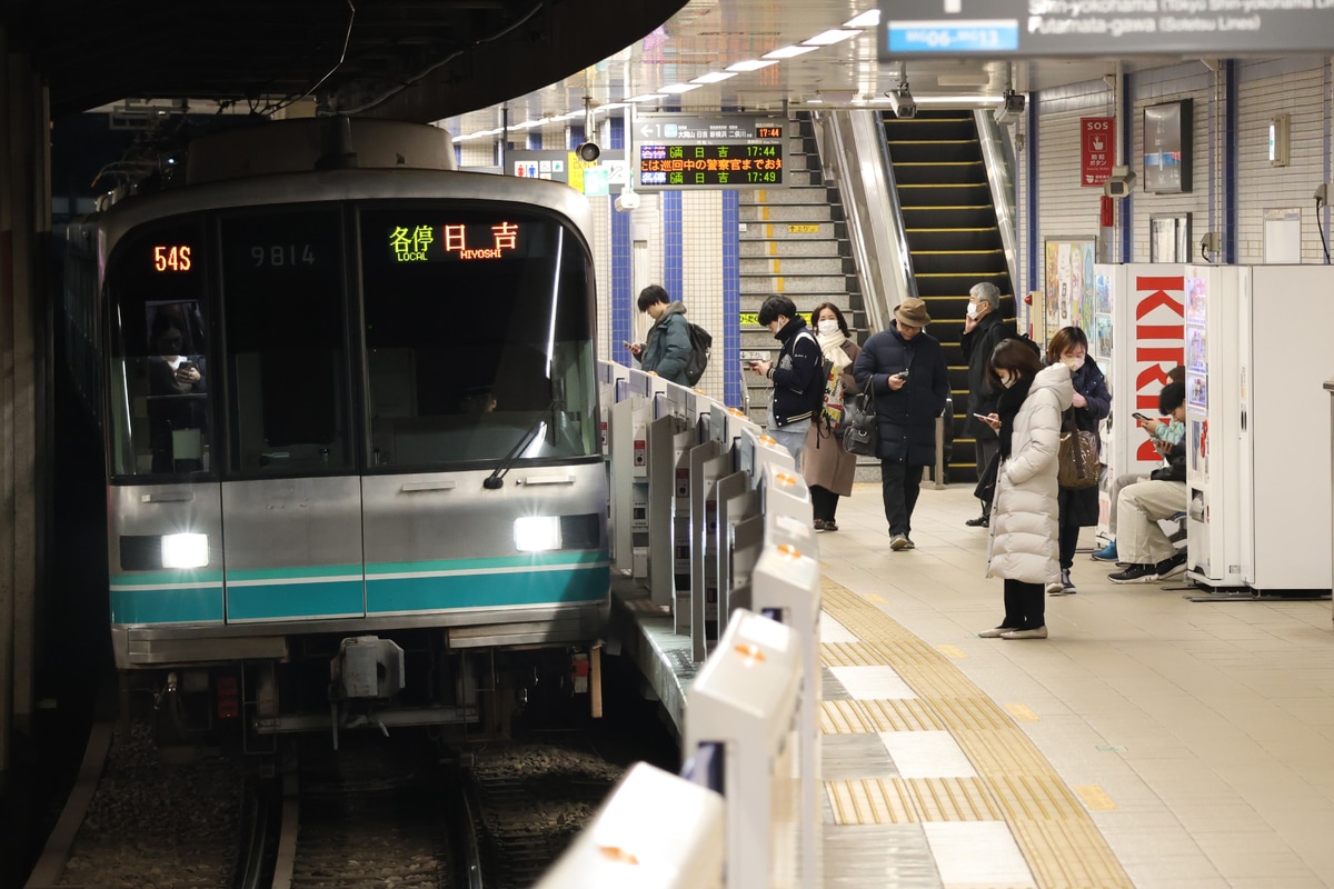 東京メトロ 王子検車区千住工場 9000系 9114F