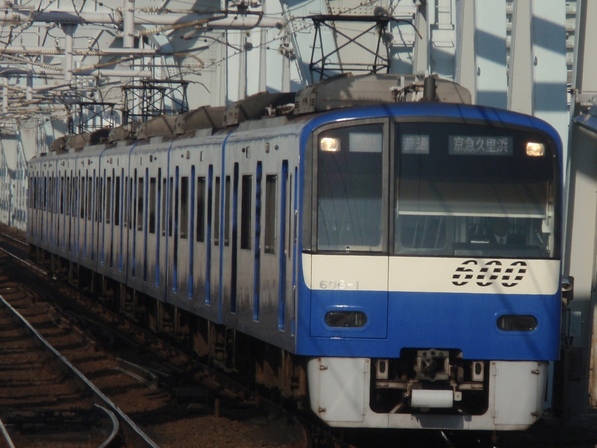 京急電鉄 車両管理区 600形 606F