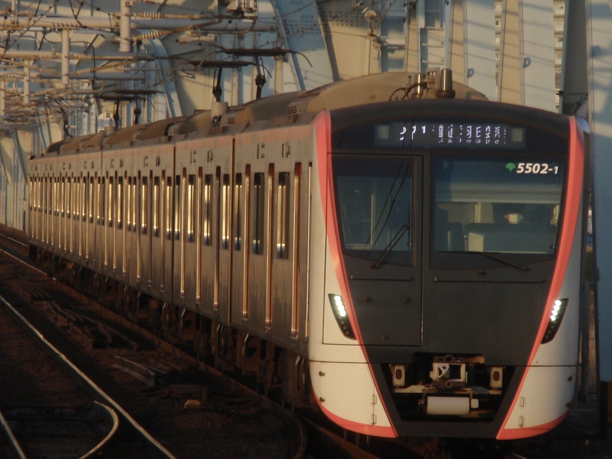 東京都交通局 馬込車両検修場 5500形 5502F