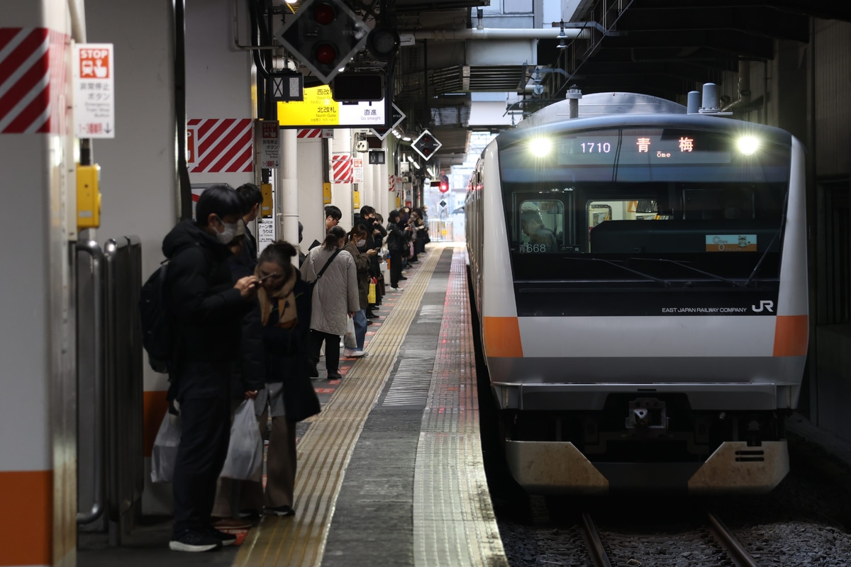 JR東日本 豊田車両センター本区 E233系 トタ青668編成