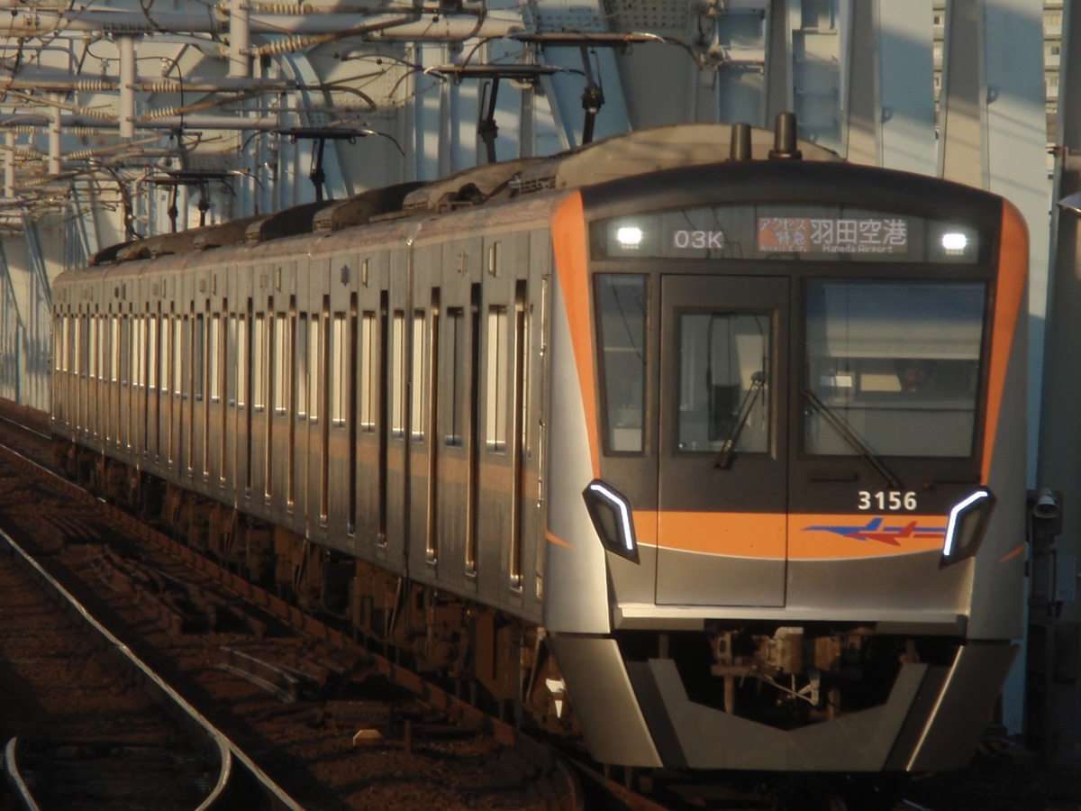 京成電鉄 宗吾車両基地 3100形 3156F